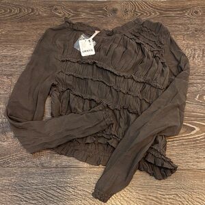 Free people long sleeve top